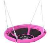 HUDORA Nestschaukel 110cm Rundschaukel 100kg Gartenschaukel Pink
