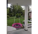HUDORA Nestschaukel 110cm Rundschaukel 100kg Gartenschaukel Pink