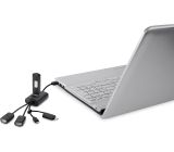 Belkin 4 Port Flexible 2.0 USB Hub High Speed Verteiler Ladestation 