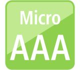 Hama Batterien Set AAA Wiederaufladbar 2 Leistungsstarke NiMH Akkus