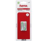 Hama Batterien Set AAA Wiederaufladbar 2 Leistungsstarke NiMH Akkus