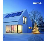 Hama 2-Fach Außensteckdose Mehrfachsteckdose 2m Schwarz