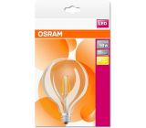 Osram E27 LED Lampe Globe125 Classic Ballform 60W Filament Warmweiß