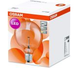 Osram E27 LED Lampe Globe125 Classic Ballform 60W Filament Warmweiß