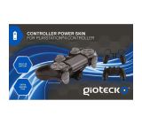 Gioteck Controller Hülle Power Skin Schutz-Hülle mit Batterie für Ps4 Gamepad