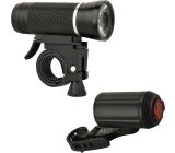 Fischer Fahrrad Beleuchtungs-Set 30/15 Lux Front- und Rückleuchte IP44 85348