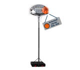 Hudora Mobiler 260-305cm Höheverstellbarer Basketballanlage Basketballständer
