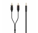 Belkin 5m Klinkenkabel Cinch Kabel AUX Audio 3,5mm Stecker Stereo Kopfhörer RCA