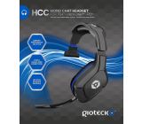Gioteck HCC Mono Chat-Headset 3,5mm Kabelgebunden Kopfhörer für PS Schwarz [B-WARE]