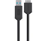 Belkin Micro B auf USB 3.0 Kabel Festplattenkabel Ladekabel Datenkabel 0,9 m