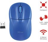 Trust Primo Kabellose Optische Maus 1600 DPI Blau [2er]
