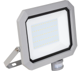 as-Schwabe SLIMLINE LED Strahler mit Bewegungsmelder 50W Arbeitsleuchte 4000K