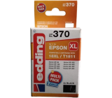 Edding 370 Druckerpatrone Ersetzt Epson 18XL/T1811 Multipack 30ML Kartusche