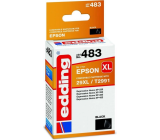 Edding EDD-483 Druckerpatrone Multipack Kompatibel für Epson 29XL T2991, Expression Home XP-235,XP-332, Expression Home XP-335,XP-432 Schwarz