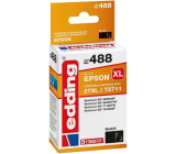 Edding Druckerpatrone EDD-488 Multipack Kompatibel für Epson 27XL, T2711 Schwarz