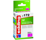 Edding 18-172 Druckerpatrone Kartusche Ersetzt HP Nummer 363 C8775 Einzelpatrone