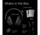 EPOS Geschlossene H6Pro Gaming Kopfhörer mit Mikrofon Headset
