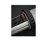 Brennenstuhl Tower Power 3 fach Tischsteckdose Einbausteckdose 2m