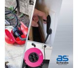 as-Schwabe 8 fach Steckdosenleiste mit 2 Überspannungsschutz Schalter