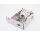 Staub Tapas Set Dipschalen Tablett Keramik Grau 21,5 x 21,5cm -0,15 L- [4er set]