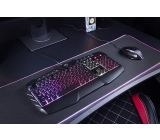 Trust GXT 881 Odyss Gaming Halbmechanische LED Tastatur DE Layout