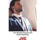 JVC HA-A50 T Wireless Kopfhörer mit USB-Ladebox Noise Cancelling IPX4 Blau