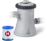 INTEX Pool Filterpumpe 1250l/h Reiniger Filteranlage + Kartusche
