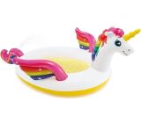 Intex Kinderpool Einhorn Planschbecken XXL Spray Pool Schwimmbecken