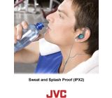 JVC Sport Kabelgebunden Kopfhörer Pivot Motion In-Ear Headset Blau