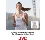 JVC Sport Kabelgebunden Kopfhörer Pivot Motion In-Ear Headset Blau