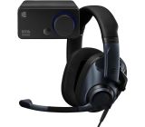 EPOS H6Pro Closed Kopfhörer+GSX 300 Soundkarte Set Gaming Headset Kabel 