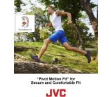 JVC Sport Kabelgebunden Kopfhörer Pivot Motion In-Ear Headset Blau
