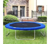 Songmics Trampolin Randabdeckung Ø 305cm Trampolinmatte Blau