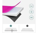 Songmics Trampolin Randabdeckung Ø 244cm Trampolinmatte Pink