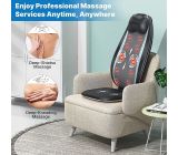 RENPHO Massagesitzauflage Wärmefunktion Rückenmassagegerät S-Form mit Vibration 