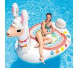 Intex Pool Luftmatratze XXL Schwimmsessel + Griff Wasserliege LAMA-Design Lounge
