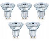 OSRAM GU10 LED BASE PAR16 50W Strahler Lampe [5er Pack]