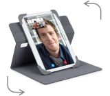 Targus Fit N Grip Tablet Hülle für 7-8 Zoll Universal Schutzhülle Tasche 