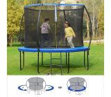 Songmics Trampolin Randabdeckung Ø 305cm Trampolinmatte Blau