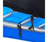 Songmics Trampolin Randabdeckung Ø 305cm Trampolinmatte Blau