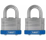 ABUS 41/40 40mm Eterna Laminated Padlock Twin Pack