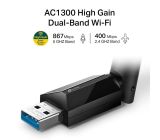 TP LINK Archer T3U Plus AC1300 WLAN Stick Dual Band