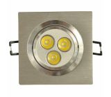 Eco Light LED Spot Einbaustrahler Einbauleuchte Strahler 3W Außen [2er-Pack]