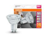 OSRAM GU10 LED Spot GLOWdim Reflektor Lampe Dimmbar 4,5W=50W Leuchte warmweiss [B-WARE]
