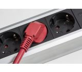 as-Schwabe® Schuko 10 fach Steckdosenleiste mit Schalter 