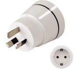 Hama Reisestecker Adapter DE EU auf China Australien 