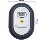 Yale® Kombinierter Schlüsseltresor Schlüsselsafe mit Zahlenschloss