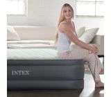 Intex Luftbett 2 Personen mit Pumpe Doppelbett Luftmatratze Delux