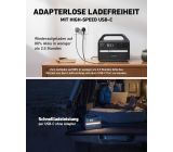 Anker 535 Kompakte Powerstation 500W Tragbar Notstromaggregat