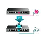  TP-Link TL-SG108PE Managed PoE Switch, 8 Port Gigabit Network [B-WARE]